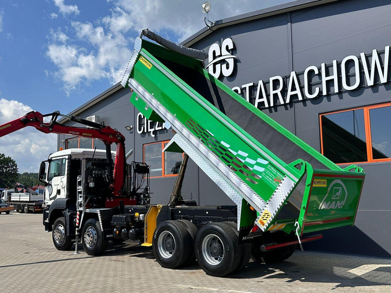 MAN TGS TGX 35.400 // 8x4 // E5 // wywrotka kiper + HDS z czerpakiem leasing MAN TGS TGX 35.400 // 8x4 // E5 // wywrotka kiper + HDS z czerpakiem: obrázek 13