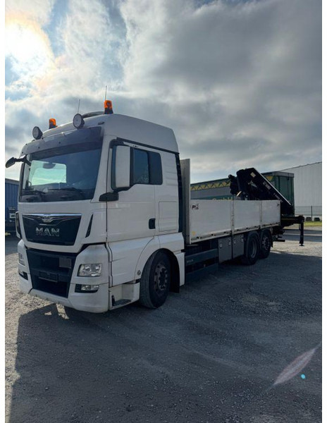 Nákladní automobil valníkový/ Plošinový, Auto s hydraulickou rukou MAN TGX 26.440 mit Hiab-Kran Funkfernbedienung: obrázek 7 Nákladní automobil valníkový/ Plošinový, Auto s hydraulickou rukou MAN TGX 26.440 mit Hiab-Kran Funkfernbedienung: obrázek 7