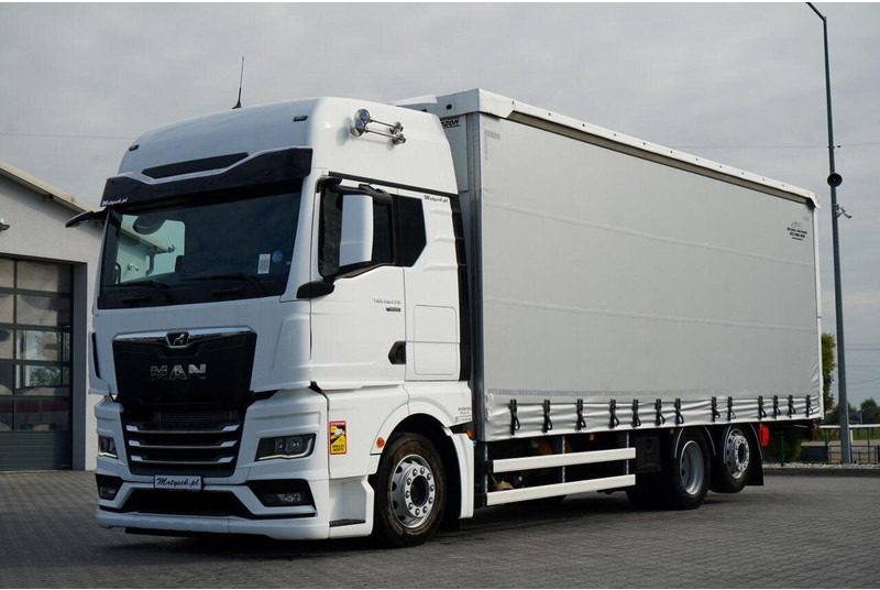 MAN TGX 26.470 / 6x2 / FIRANKA / SOLÓWKA / 6x2 / 120 m3 / OŚ PODNOSZ - Plachtový nákladní auto: obrázek 1 MAN TGX 26.470 / 6x2 / FIRANKA / SOLÓWKA / 6x2 / 120 m3 / OŚ PODNOSZ - Plachtový nákladní auto: obrázek 1