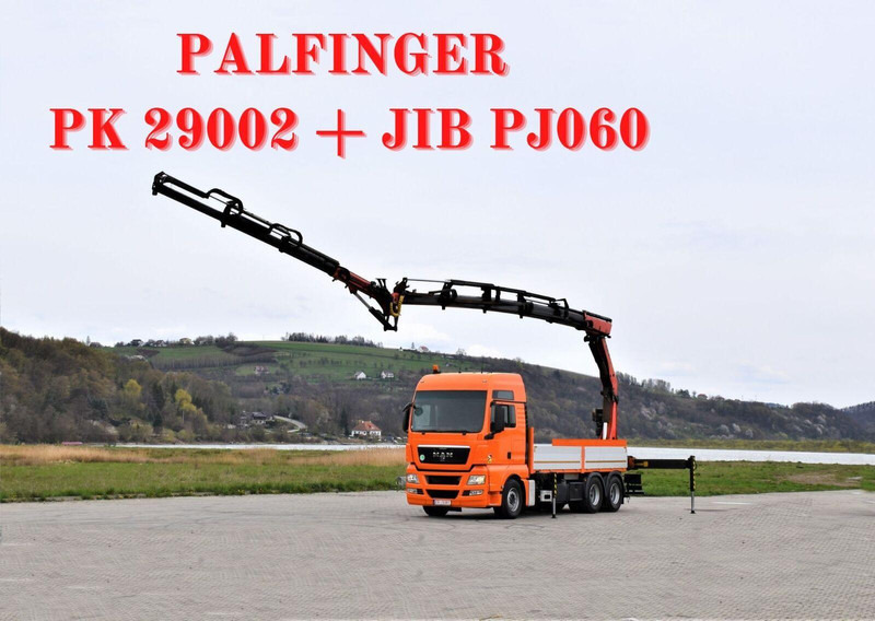 MAN TGX 28.540 JIB PJ060/FUNK - Nákladní automobil valníkový/ Plošinový, Auto s hydraulickou rukou: obrázek 1 MAN TGX 28.540 JIB PJ060/FUNK - Nákladní automobil valníkový/ Plošinový, Auto s hydraulickou rukou: obrázek 1