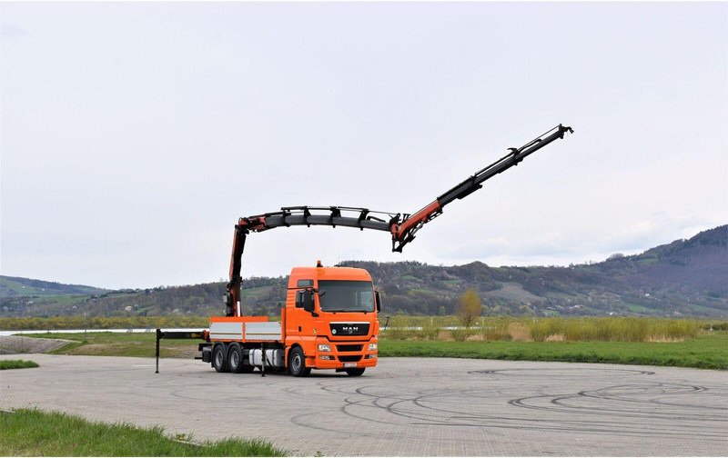 MAN TGX 28.540 JIB PJ060/FUNK - Nákladní automobil valníkový/ Plošinový, Auto s hydraulickou rukou: obrázek 2 MAN TGX 28.540 JIB PJ060/FUNK - Nákladní automobil valníkový/ Plošinový, Auto s hydraulickou rukou: obrázek 2