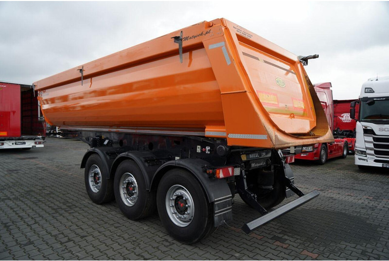 Meiller KIPPER WYWROTKA 26 m3 / STALOWA / RYNNA WANNA HP / OŚ PODNOSZON - Sklápěcí návěs: obrázek 3 Meiller KIPPER WYWROTKA 26 m3 / STALOWA / RYNNA WANNA HP / OŚ PODNOSZON - Sklápěcí návěs: obrázek 3
