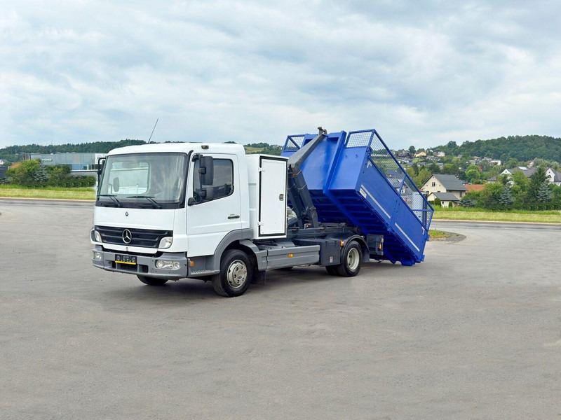 Mercedes-Benz 815 * Abrollkipper + CONTAINER 3,68 m * TOP - Hákový nosič kontejnerů: obrázek 1 Mercedes-Benz 815 * Abrollkipper + CONTAINER 3,68 m * TOP - Hákový nosič kontejnerů: obrázek 1