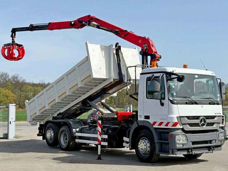 Mercedes-Benz ACTROS 2536 - Hákový nosič kontejnerů, Auto s hydraulickou rukou: obrázek 3 Mercedes-Benz ACTROS 2536 - Hákový nosič kontejnerů, Auto s hydraulickou rukou: obrázek 3
