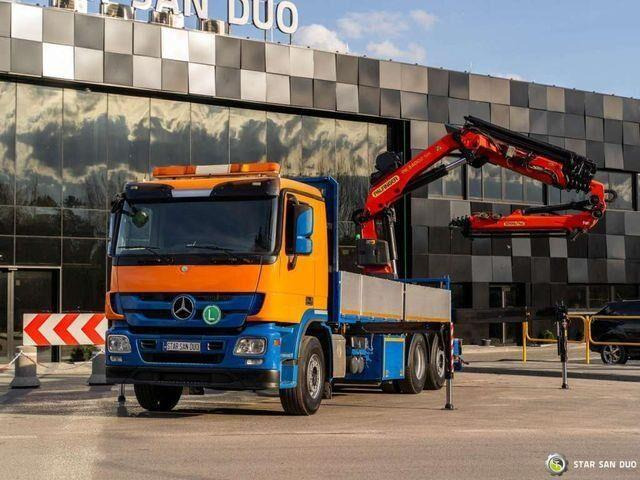 Mercedes-Benz ACTROS 2541 6x2 Palfinger PK 34002 Crane Winch - Nákladní automobil valníkový/ Plošinový, Auto s hydraulickou rukou: obrázek 2 Mercedes-Benz ACTROS 2541 6x2 Palfinger PK 34002 Crane Winch - Nákladní automobil valníkový/ Plošinový, Auto s hydraulickou rukou: obrázek 2