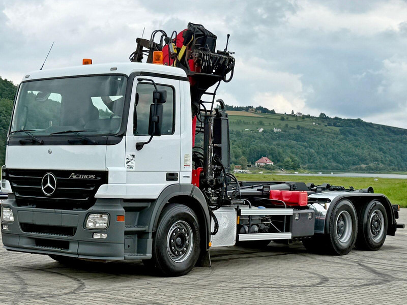 Mercedes-Benz ACTROS 2541 ABROLLKIPPER EPSILON E140Z81 TOP - Hákový nosič kontejnerů, Auto s hydraulickou rukou: obrázek 4 Mercedes-Benz ACTROS 2541 ABROLLKIPPER EPSILON E140Z81 TOP - Hákový nosič kontejnerů, Auto s hydraulickou rukou: obrázek 4