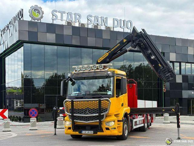 Mercedes-Benz ACTROS 2543 6x2 PalfingerPK 26002 EH Crane - Nákladní automobil valníkový/ Plošinový, Auto s hydraulickou rukou: obrázek 1 Mercedes-Benz ACTROS 2543 6x2 PalfingerPK 26002 EH Crane - Nákladní automobil valníkový/ Plošinový, Auto s hydraulickou rukou: obrázek 1