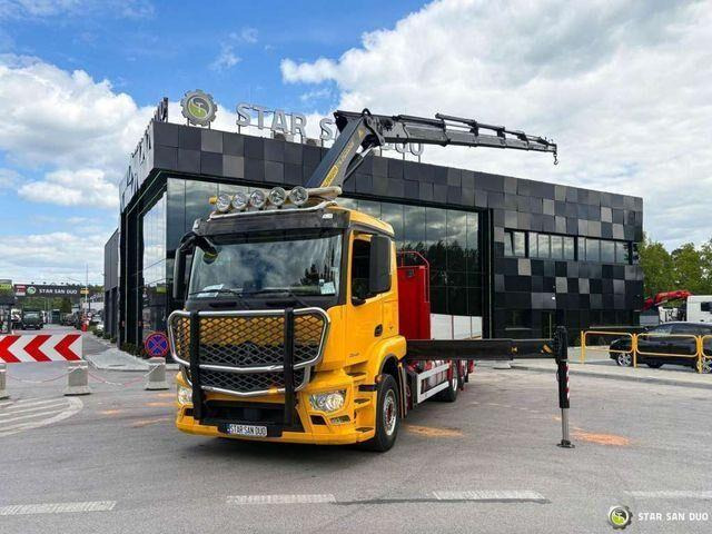 Mercedes-Benz ACTROS 2543 6x2 PalfingerPK 26002 EH Crane - Nákladní automobil valníkový/ Plošinový, Auto s hydraulickou rukou: obrázek 5 Mercedes-Benz ACTROS 2543 6x2 PalfingerPK 26002 EH Crane - Nákladní automobil valníkový/ Plošinový, Auto s hydraulickou rukou: obrázek 5