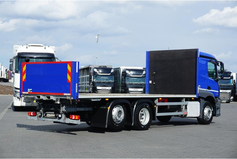 Mercedes-Benz ACTROS / 2543 / ACC / E 6 / PEŁNY ADR / PLATFORMA / ZAWIESIE POD - Nákladní automobil valníkový/ Plošinový: obrázek 5 Mercedes-Benz ACTROS / 2543 / ACC / E 6 / PEŁNY ADR / PLATFORMA / ZAWIESIE POD - Nákladní automobil valníkový/ Plošinový: obrázek 5