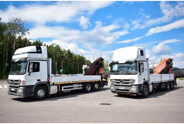 Mercedes-Benz ACTROS 2546 6x2 Palfinger PK 50002 EURO 5 Cran - Nákladní automobil valníkový/ Plošinový, Auto s hydraulickou rukou: obrázek 5 Mercedes-Benz ACTROS 2546 6x2 Palfinger PK 50002 EURO 5 Cran - Nákladní automobil valníkový/ Plošinový, Auto s hydraulickou rukou: obrázek 5