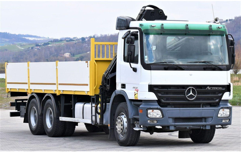 Mercedes-Benz ACTROS 2632 - Nákladní automobil valníkový/ Plošinový, Auto s hydraulickou rukou: obrázek 3 Mercedes-Benz ACTROS 2632 - Nákladní automobil valníkový/ Plošinový, Auto s hydraulickou rukou: obrázek 3