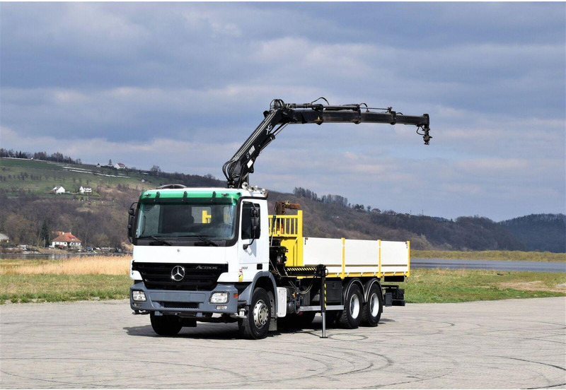Mercedes-Benz ACTROS 2632 - Nákladní automobil valníkový/ Plošinový, Auto s hydraulickou rukou: obrázek 2 Mercedes-Benz ACTROS 2632 - Nákladní automobil valníkový/ Plošinový, Auto s hydraulickou rukou: obrázek 2