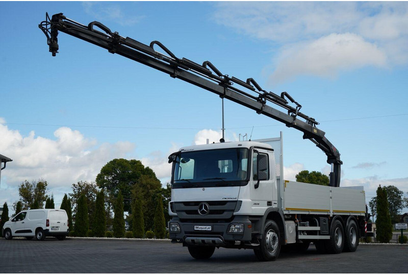 Mercedes-Benz ACTROS 2636 / 6x4 / SKRZYNIOWY 6,5 M + HDS HIAB / MOCNA PODŁOGA - Nákladní automobil valníkový/ Plošinový, Auto s hydraulickou rukou: obrázek 2 Mercedes-Benz ACTROS 2636 / 6x4 / SKRZYNIOWY 6,5 M + HDS HIAB / MOCNA PODŁOGA - Nákladní automobil valníkový/ Plošinový, Auto s hydraulickou rukou: obrázek 2