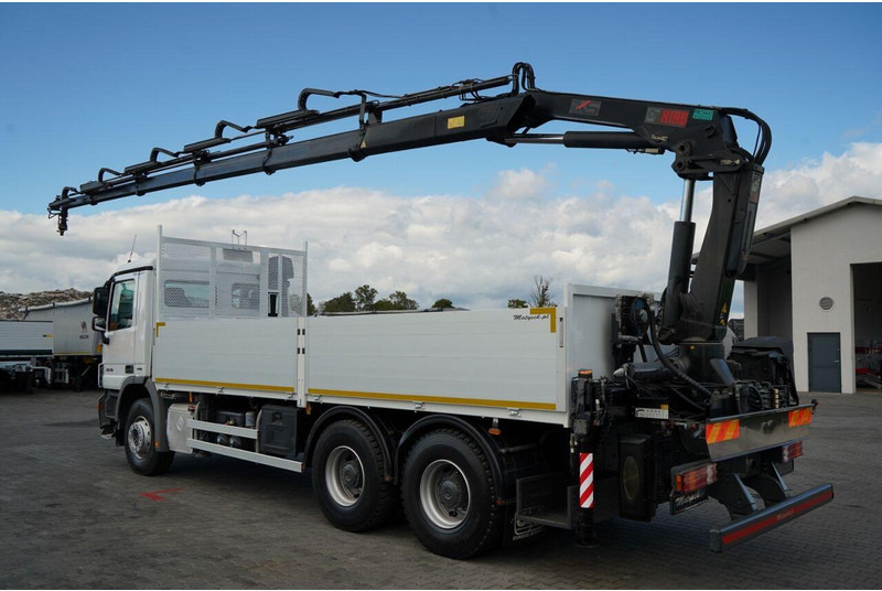 Mercedes-Benz ACTROS 2636 / 6x4 / SKRZYNIOWY 6,5 M + HDS HIAB / MOCNA PODŁOGA - Nákladní automobil valníkový/ Plošinový, Auto s hydraulickou rukou: obrázek 4 Mercedes-Benz ACTROS 2636 / 6x4 / SKRZYNIOWY 6,5 M + HDS HIAB / MOCNA PODŁOGA - Nákladní automobil valníkový/ Plošinový, Auto s hydraulickou rukou: obrázek 4