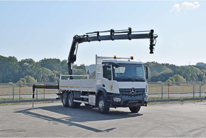 Mercedes-Benz ACTROS 2636 - Nákladní automobil valníkový/ Plošinový, Auto s hydraulickou rukou: obrázek 2 Mercedes-Benz ACTROS 2636 - Nákladní automobil valníkový/ Plošinový, Auto s hydraulickou rukou: obrázek 2