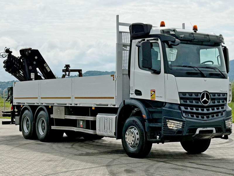 Mercedes-Benz ACTROS 2636 * HIAB 211 E-6 HIDUO/FUNK *6x4 - Nákladní automobil valníkový/ Plošinový, Auto s hydraulickou rukou: obrázek 3 Mercedes-Benz ACTROS 2636 * HIAB 211 E-6 HIDUO/FUNK *6x4 - Nákladní automobil valníkový/ Plošinový, Auto s hydraulickou rukou: obrázek 3