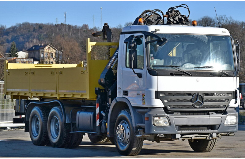 Mercedes-Benz ACTROS 2636 * TEREX 165.2E - A4 + FUNK/6x4 - Sklápěč, Auto s hydraulickou rukou: obrázek 3 Mercedes-Benz ACTROS 2636 * TEREX 165.2E - A4 + FUNK/6x4 - Sklápěč, Auto s hydraulickou rukou: obrázek 3
