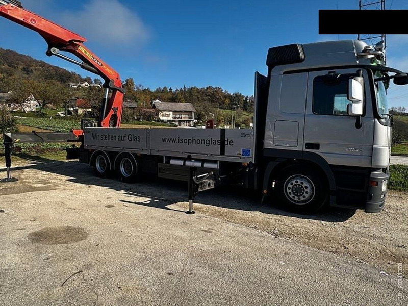 Mercedes-Benz ACTROS 2641 6x2 Crane PALFINGER PK 36002 - Nákladní automobil valníkový/ Plošinový, Auto s hydraulickou rukou: obrázek 3 Mercedes-Benz ACTROS 2641 6x2 Crane PALFINGER PK 36002 - Nákladní automobil valníkový/ Plošinový, Auto s hydraulickou rukou: obrázek 3