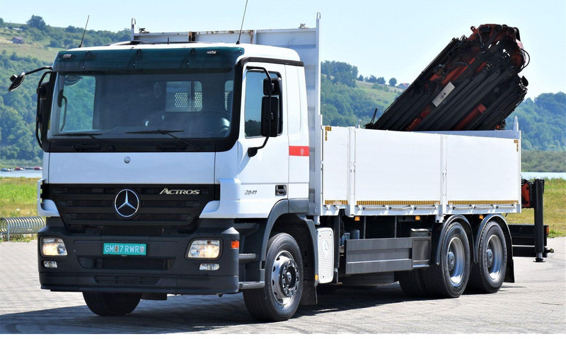 Mercedes-Benz ACTROS 2641 - Nákladní automobil valníkový/ Plošinový, Auto s hydraulickou rukou: obrázek 4 Mercedes-Benz ACTROS 2641 - Nákladní automobil valníkový/ Plošinový, Auto s hydraulickou rukou: obrázek 4