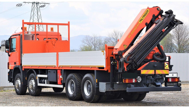 Mercedes-Benz ACTROS 3241 - Nákladní automobil valníkový/ Plošinový, Auto s hydraulickou rukou: obrázek 5 Mercedes-Benz ACTROS 3241 - Nákladní automobil valníkový/ Plošinový, Auto s hydraulickou rukou: obrázek 5