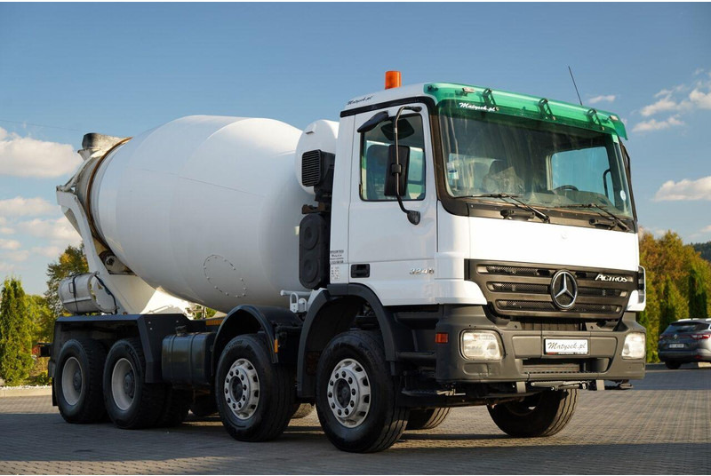 Mercedes-Benz ACTROS 3246 / BETONOMIESZARKA SCHWING STETTER / 8X4 / EPS + SPRZ - Autodomíchávač: obrázek 1 Mercedes-Benz ACTROS 3246 / BETONOMIESZARKA SCHWING STETTER / 8X4 / EPS + SPRZ - Autodomíchávač: obrázek 1