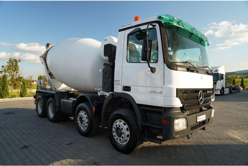 Mercedes-Benz ACTROS 3246 / BETONOMIESZARKA SCHWING STETTER / 8X4 / EPS + SPRZ - Autodomíchávač: obrázek 2 Mercedes-Benz ACTROS 3246 / BETONOMIESZARKA SCHWING STETTER / 8X4 / EPS + SPRZ - Autodomíchávač: obrázek 2
