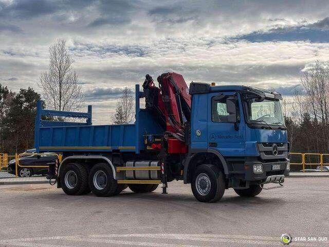 Mercedes-Benz ACTROS 3341 6x6 HMF 4220 K4 CRANE KIPPER - Sklápěč, Auto s hydraulickou rukou: obrázek 4 Mercedes-Benz ACTROS 3341 6x6 HMF 4220 K4 CRANE KIPPER - Sklápěč, Auto s hydraulickou rukou: obrázek 4
