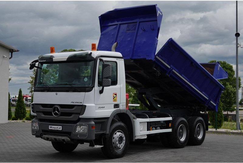 Mercedes-Benz ACTROS 3344 / 6x4 / WYWROTKA 2 STR / BORDMATIC / HYDROBURTA / HY - Sklápěč: obrázek 2 Mercedes-Benz ACTROS 3344 / 6x4 / WYWROTKA 2 STR / BORDMATIC / HYDROBURTA / HY - Sklápěč: obrázek 2