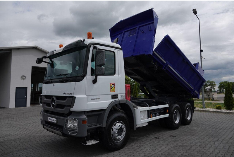 Mercedes-Benz ACTROS 3344 / 6x4 / WYWROTKA 2 STR / BORDMATIC / HYDROBURTA / HY - Sklápěč: obrázek 3 Mercedes-Benz ACTROS 3344 / 6x4 / WYWROTKA 2 STR / BORDMATIC / HYDROBURTA / HY - Sklápěč: obrázek 3