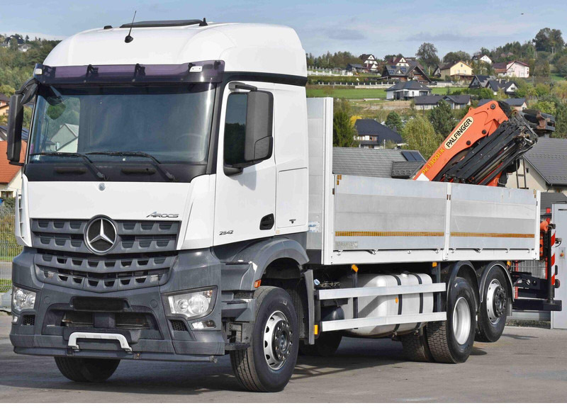 Mercedes-Benz AROCS 2542 - Nákladní automobil valníkový/ Plošinový, Auto s hydraulickou rukou: obrázek 5 Mercedes-Benz AROCS 2542 - Nákladní automobil valníkový/ Plošinový, Auto s hydraulickou rukou: obrázek 5