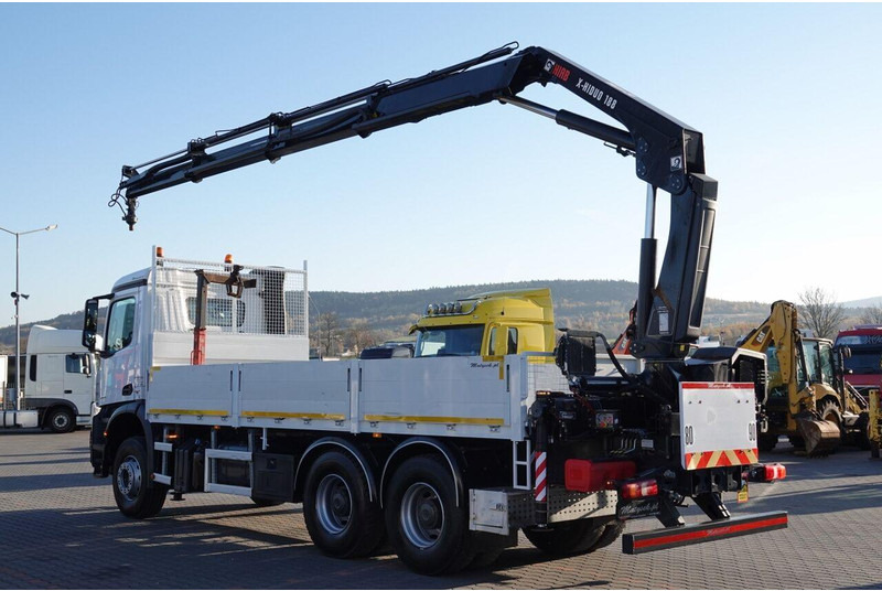 Mercedes-Benz AROCS 2633 / 6x4 / SKRZYNIOWY - 6,5 M / HDS HIAB 188 b-3 wysów: - Nákladní automobil valníkový/ Plošinový, Auto s hydraulickou rukou: obrázek 3 Mercedes-Benz AROCS 2633 / 6x4 / SKRZYNIOWY - 6,5 M / HDS HIAB 188 b-3 wysów: - Nákladní automobil valníkový/ Plošinový, Auto s hydraulickou rukou: obrázek 3