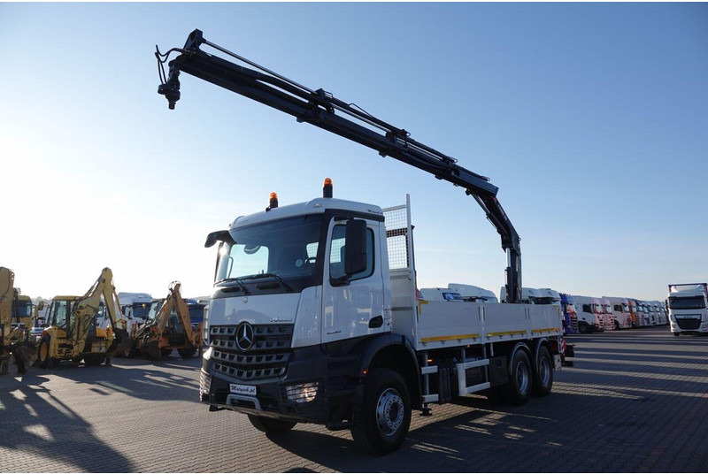 Mercedes-Benz AROCS 2633 / 6x4 / SKRZYNIOWY - 6,5 M / HDS HIAB 188 b-3 wysów: - Nákladní automobil valníkový/ Plošinový, Auto s hydraulickou rukou: obrázek 2 Mercedes-Benz AROCS 2633 / 6x4 / SKRZYNIOWY - 6,5 M / HDS HIAB 188 b-3 wysów: - Nákladní automobil valníkový/ Plošinový, Auto s hydraulickou rukou: obrázek 2