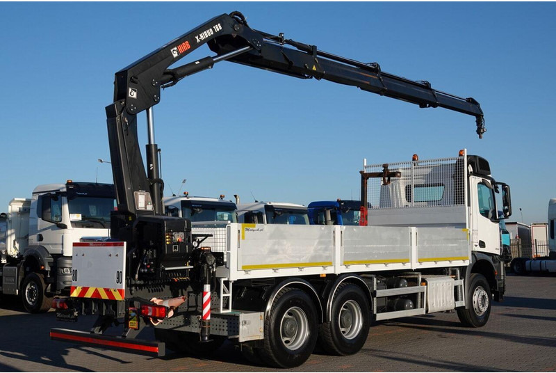 Mercedes-Benz AROCS 2633 / 6x4 / SKRZYNIOWY - 6,5 M / HDS HIAB 188 b-3 wysów: - Nákladní automobil valníkový/ Plošinový, Auto s hydraulickou rukou: obrázek 4 Mercedes-Benz AROCS 2633 / 6x4 / SKRZYNIOWY - 6,5 M / HDS HIAB 188 b-3 wysów: - Nákladní automobil valníkový/ Plošinový, Auto s hydraulickou rukou: obrázek 4