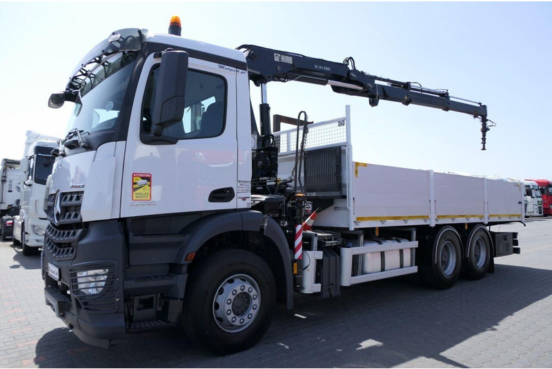 Mercedes-Benz AROCS 2633 - Nákladní automobil valníkový/ Plošinový, Auto s hydraulickou rukou: obrázek 2 Mercedes-Benz AROCS 2633 - Nákladní automobil valníkový/ Plošinový, Auto s hydraulickou rukou: obrázek 2