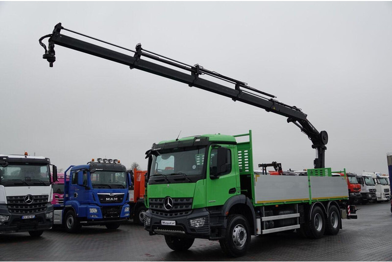 Mercedes-Benz AROCS 2636 / 6x4 / SKRZYNIOWY- 6,5 M / + HDS HIAB 4x wysów: 13 - Nákladní automobil valníkový/ Plošinový, Auto s hydraulickou rukou: obrázek 3 Mercedes-Benz AROCS 2636 / 6x4 / SKRZYNIOWY- 6,5 M / + HDS HIAB 4x wysów: 13 - Nákladní automobil valníkový/ Plošinový, Auto s hydraulickou rukou: obrázek 3