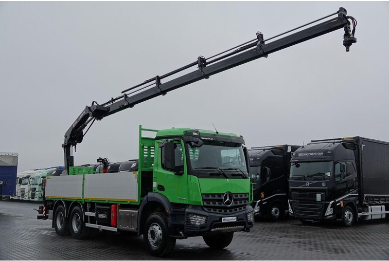 Mercedes-Benz AROCS 2636 / 6x4 / SKRZYNIOWY- 6,5 M / + HDS HIAB 4x wysów: 13 - Nákladní automobil valníkový/ Plošinový, Auto s hydraulickou rukou: obrázek 1 Mercedes-Benz AROCS 2636 / 6x4 / SKRZYNIOWY- 6,5 M / + HDS HIAB 4x wysów: 13 - Nákladní automobil valníkový/ Plošinový, Auto s hydraulickou rukou: obrázek 1