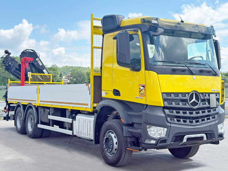 Mercedes-Benz AROCS 2636 *HIAB 166 D-4 HIDUO + FUNK* 6x4 - Nákladní automobil valníkový/ Plošinový, Auto s hydraulickou rukou: obrázek 3 Mercedes-Benz AROCS 2636 *HIAB 166 D-4 HIDUO + FUNK* 6x4 - Nákladní automobil valníkový/ Plošinový, Auto s hydraulickou rukou: obrázek 3