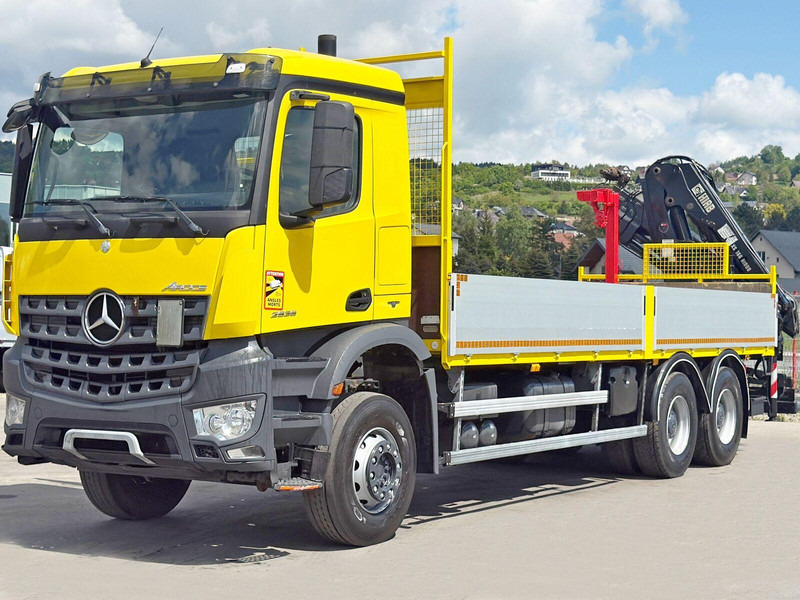 Mercedes-Benz AROCS 2636 *HIAB 166 D-4 HIDUO + FUNK* 6x4 - Nákladní automobil valníkový/ Plošinový, Auto s hydraulickou rukou: obrázek 4 Mercedes-Benz AROCS 2636 *HIAB 166 D-4 HIDUO + FUNK* 6x4 - Nákladní automobil valníkový/ Plošinový, Auto s hydraulickou rukou: obrázek 4