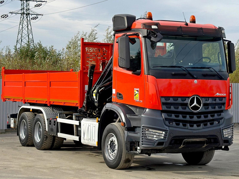 Mercedes-Benz AROCS 2640 *HIAB 144 BS - 3/FUNK + * 6x4 - Sklápěč, Auto s hydraulickou rukou: obrázek 3 Mercedes-Benz AROCS 2640 *HIAB 144 BS - 3/FUNK + * 6x4 - Sklápěč, Auto s hydraulickou rukou: obrázek 3