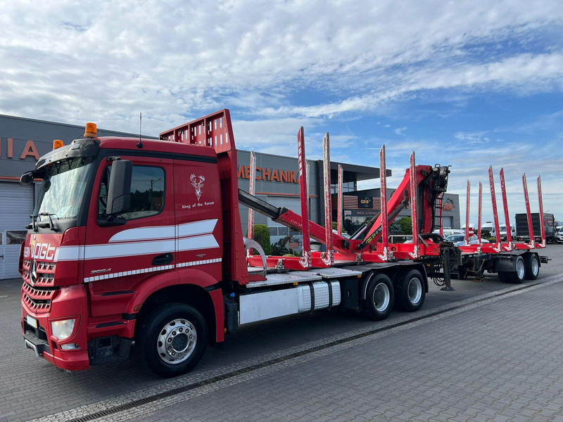 Mercedes-Benz AROCS 2645 EURO 6 6x4 TIMBER CARRIER HOLZTRANSPORT PALFINGER EPS - Lesovůz, Auto s hydraulickou rukou: obrázek 2 Mercedes-Benz AROCS 2645 EURO 6 6x4 TIMBER CARRIER HOLZTRANSPORT PALFINGER EPS - Lesovůz, Auto s hydraulickou rukou: obrázek 2