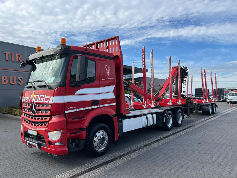 Mercedes-Benz AROCS 2645 EURO 6 6x4 TIMBER CARRIER HOLZTRANSPORT PALFINGER EPS - Lesovůz, Auto s hydraulickou rukou: obrázek 1 Mercedes-Benz AROCS 2645 EURO 6 6x4 TIMBER CARRIER HOLZTRANSPORT PALFINGER EPS - Lesovůz, Auto s hydraulickou rukou: obrázek 1