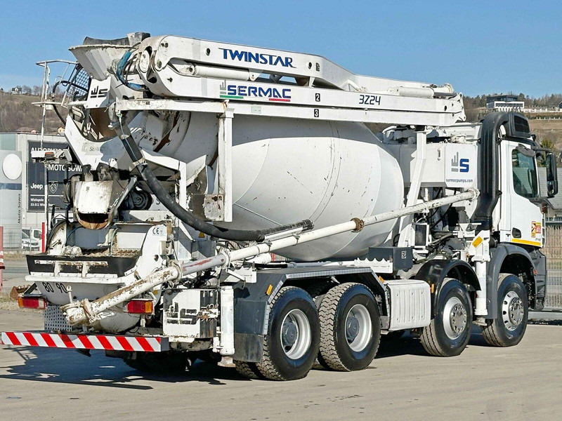 Mercedes-Benz AROCS 3743 * Betonpumpe + FUNK * 8x4 * TOP - Autodomíchávač: obrázek 5 Mercedes-Benz AROCS 3743 * Betonpumpe + FUNK * 8x4 * TOP - Autodomíchávač: obrázek 5