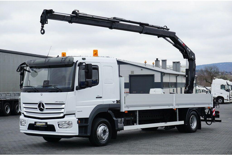 Mercedes-Benz ATEGO / 1224 / ACC / SKRZYNIOWY + HDS / HIAB 099 B - 3 DUO - Nákladní automobil valníkový/ Plošinový, Auto s hydraulickou rukou: obrázek 2 Mercedes-Benz ATEGO / 1224 / ACC / SKRZYNIOWY + HDS / HIAB 099 B - 3 DUO - Nákladní automobil valníkový/ Plošinový, Auto s hydraulickou rukou: obrázek 2