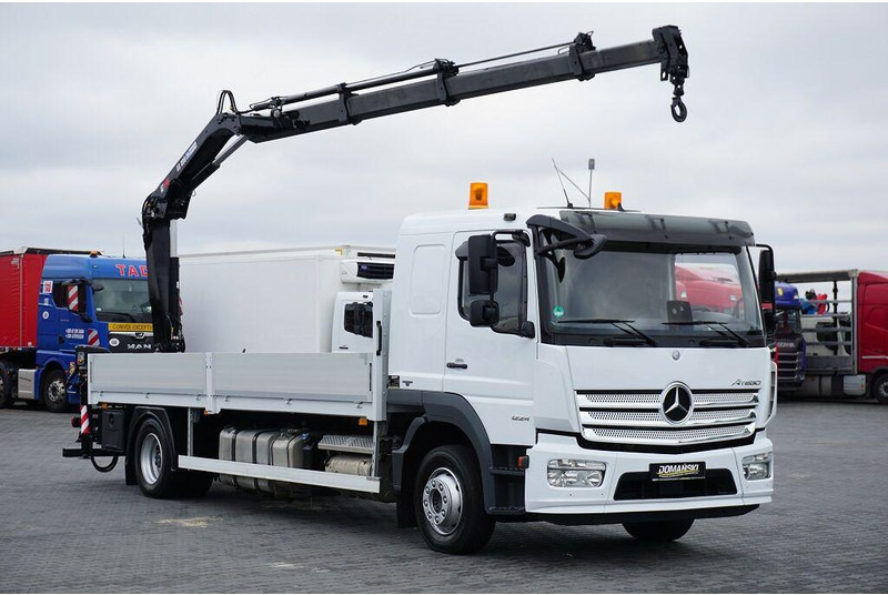 Mercedes-Benz ATEGO / 1224 / ACC / SKRZYNIOWY + HDS / HIAB 099 B - 3 DUO - Nákladní automobil valníkový/ Plošinový, Auto s hydraulickou rukou: obrázek 1 Mercedes-Benz ATEGO / 1224 / ACC / SKRZYNIOWY + HDS / HIAB 099 B - 3 DUO - Nákladní automobil valníkový/ Plošinový, Auto s hydraulickou rukou: obrázek 1