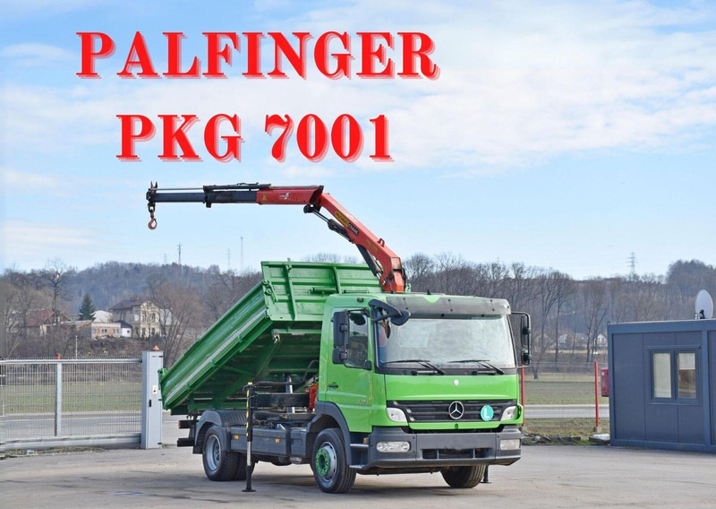 Mercedes-Benz ATEGO 1224 - Sklápěč, Auto s hydraulickou rukou: obrázek 1 Mercedes-Benz ATEGO 1224 - Sklápěč, Auto s hydraulickou rukou: obrázek 1