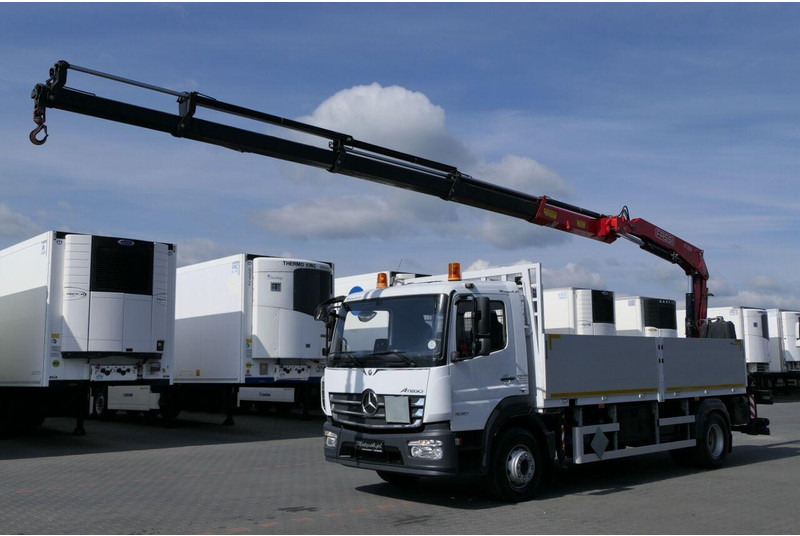 Mercedes-Benz ATEGO 16 30 - Nákladní automobil valníkový/ Plošinový, Auto s hydraulickou rukou: obrázek 1 Mercedes-Benz ATEGO 16 30 - Nákladní automobil valníkový/ Plošinový, Auto s hydraulickou rukou: obrázek 1