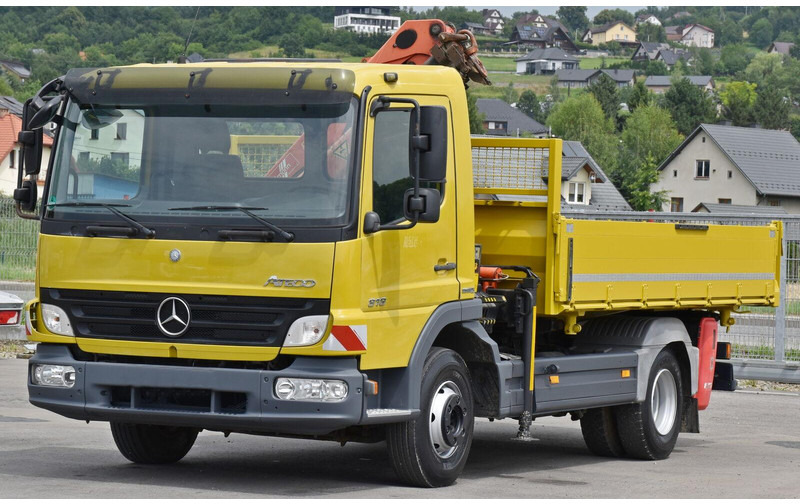 Mercedes-Benz ATEGO 818 - Sklápěč, Auto s hydraulickou rukou: obrázek 4 Mercedes-Benz ATEGO 818 - Sklápěč, Auto s hydraulickou rukou: obrázek 4