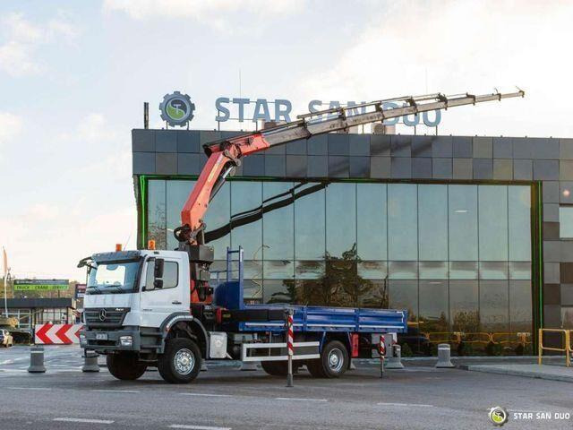 Mercedes-Benz AXOR 1829 4x4 Palfinger PK 29002 Crane Winch - Nákladní automobil valníkový/ Plošinový, Auto s hydraulickou rukou: obrázek 1 Mercedes-Benz AXOR 1829 4x4 Palfinger PK 29002 Crane Winch - Nákladní automobil valníkový/ Plošinový, Auto s hydraulickou rukou: obrázek 1