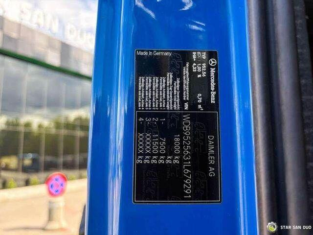 Sklápěč, Auto s hydraulickou rukou Mercedes-Benz AXOR 1833 4x4 Palfinger PK 22002 EH Crane Winch: obrázek 19