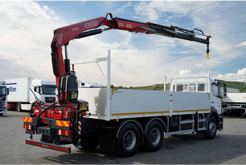 Mercedes-Benz / AXOR 2633 / 6X4 / SKRZYNIOWY - 6,55 M / MOCNA PODŁOGA / HDS FA - Nákladní automobil valníkový/ Plošinový, Auto s hydraulickou rukou: obrázek 5 Mercedes-Benz / AXOR 2633 / 6X4 / SKRZYNIOWY - 6,55 M / MOCNA PODŁOGA / HDS FA - Nákladní automobil valníkový/ Plošinový, Auto s hydraulickou rukou: obrázek 5